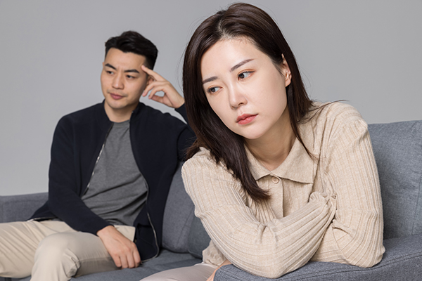 夫妻没有沟通